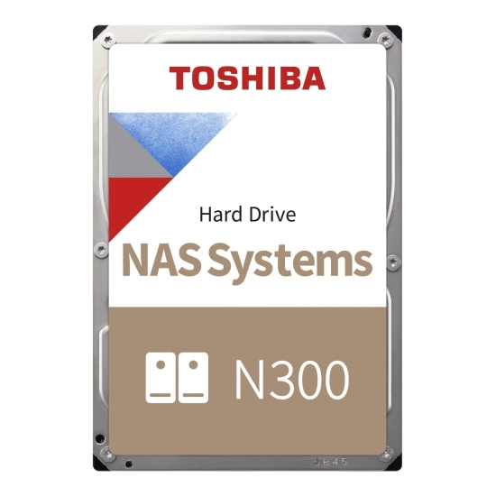 Wewnętrzny dysk HDD Toshiba N300 20 TB, model HDWG62AUZSVA.