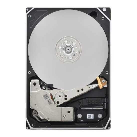 Wewnętrzny dysk HDD Toshiba MG09 Enterprise 16 TB, model MG09ACA16TE.