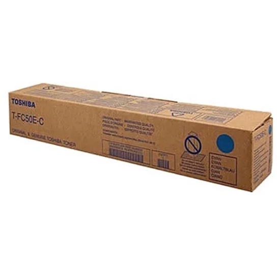 Oryginalny toner Toshiba T-FC50EC 6AJ00000227 6AJ00000113, cyjan