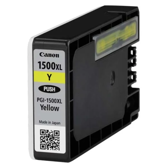 Oryginalny tusz Canon PGI 1500 XL high capacity 9195B001, żółty, 12 ml