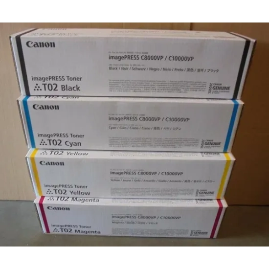 Oryginalny toner Canon T02 Y 8532B001, żółty, 43 000 stron