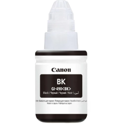 Oryginalny tusz Canon GI-490 Bk 0663C001, czarny, 135 ml, 6 000 stron