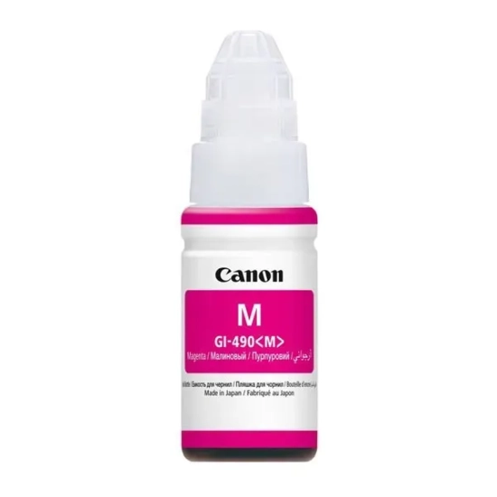 Oryginalny tusz Canon GI-490 M 0665C001, magenta, 70 ml, 7 000 stron