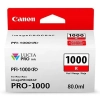 Oryginalny tusz Canon PFI-1000 R red 0554C001, 80 ml, 5 355 stron