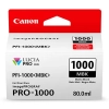 Oryginalny tusz Canon PFI-1000 MBK mat 0545C001, czarny, 80 ml, 5 490 stron
