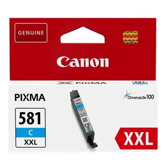 Oryginalny tusz Canon CLI-581 XXL C very high capacity 1995C001, cyjan