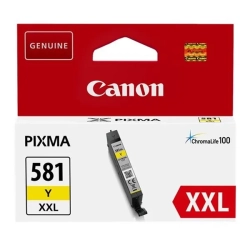 Oryginalny tusz Canon CLI-581 XXL Y very high capacity 1997C001, żółty