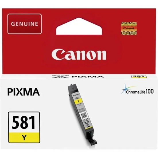 Oryginalny tusz Canon CLI-581 Y 5 2105C001, żółty, 5,6 ml