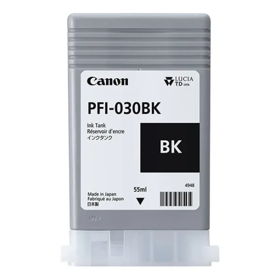 Oryginalny tusz Canon PFI-030 BK 3489C001, czarny, 55 ml