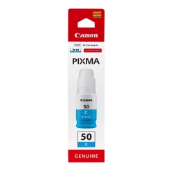 Oryginalny tusz Canon GI-50 C 3403C001, cyjan, 70 ml, 7 700 stron