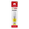 Oryginalny tusz Canon GI-50 Y 3405C001, żółty, 70 ml, 7 700 stron