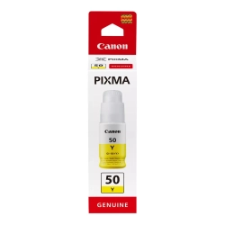 Oryginalny tusz Canon GI-50 Y 3405C001, żółty, 70 ml, 7 700 stron