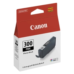 Oryginalny tusz Canon PFI-300 BK photo 4193C001, czarny, 14,4 ml