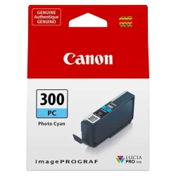 Oryginalny tusz Canon PFI-300P C photo 4197C001, cyjan, 14,4 ml