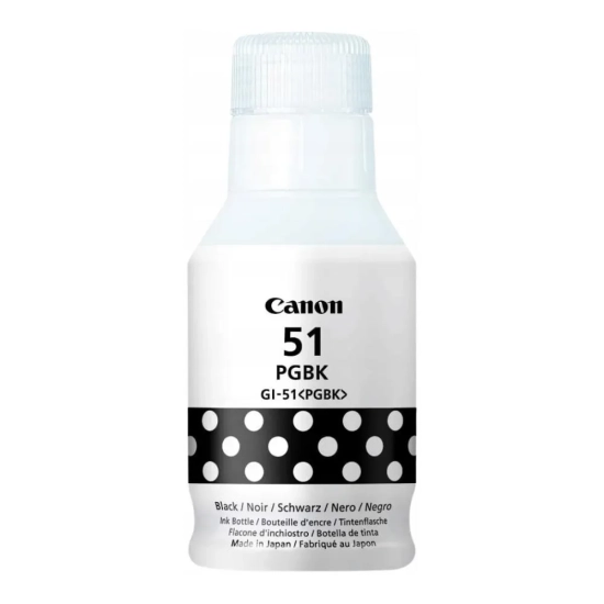 Oryginalny tusz Canon GI-51 PGBK 4529C001, czarny, 170 ml, 6 000 stron