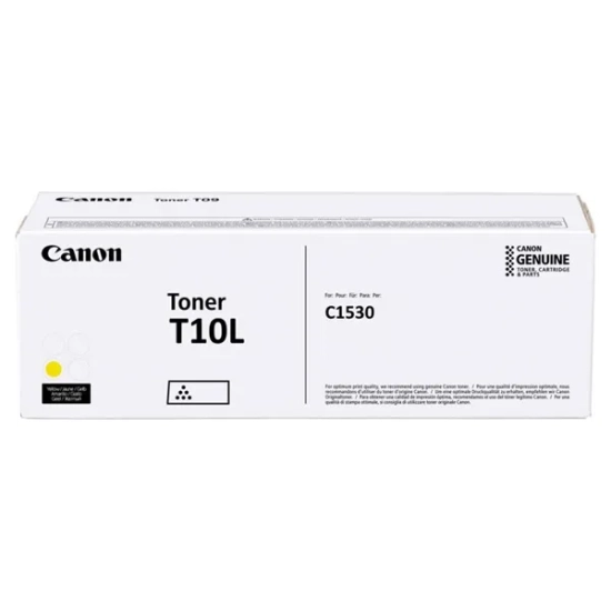 Zdjęcie produktu: Toner Canon T10L Y Żółty 4802C001 5000 stron. Dokładny wariant o kodzie producenta 4802C001 i EAN 4549