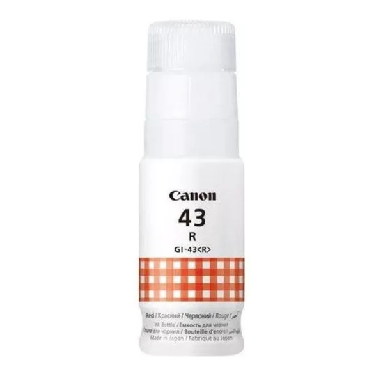 Oryginalny tusz Canon GI-43 R red 4716C001, 3 700 stron
