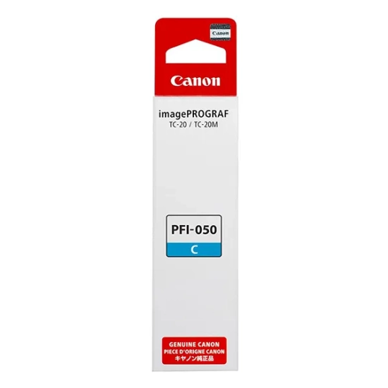 Oryginalny tusz Canon butelka PFI-050 C 5699C001, cyjan, 70 ml
