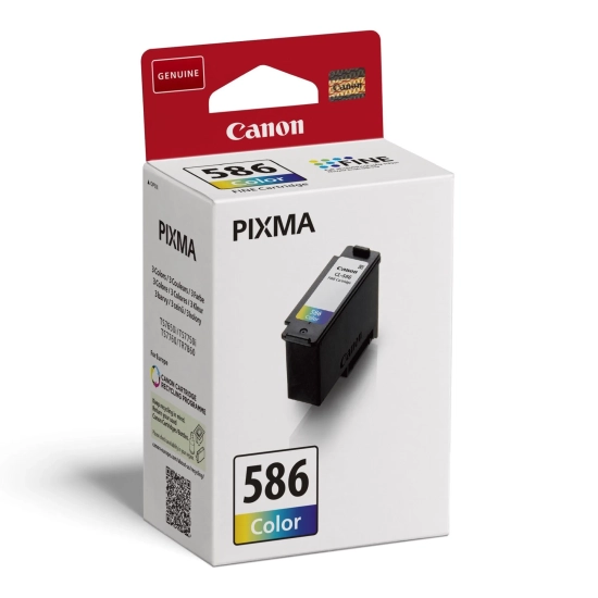 Oryginalny tusz Canon CL-586 6227C001, kolorowy, 180 stron