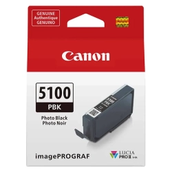Oryginalny tusz Canon PFI-5100 PBK photo 6952C001, czarny
