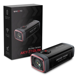 AKEEYO Kamera sportowa wideorejestrator na kierownicę roweru 710 Lite
