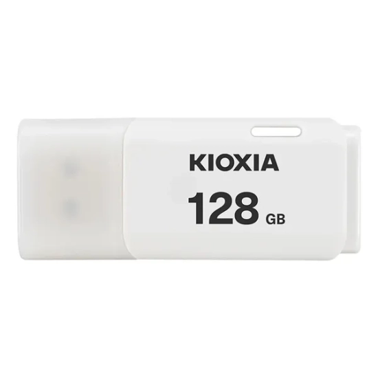 Pendrive Kioxia USB 2.0, 128 GB, Hayabusa U202, Hayabusa U202, biały