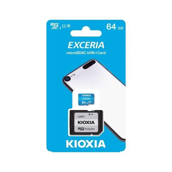 Karta pamięci Kioxia Exceria (M203), 64 GB, microSDXC, LMEX1L064GG2