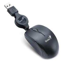Mysz przewodowa Genius Micro Traveler V2 czarna 1200 DPI