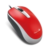 Mysz komputerowa Genius DX-120 przewodowa, czerwona, 1200 DPI 31010105109