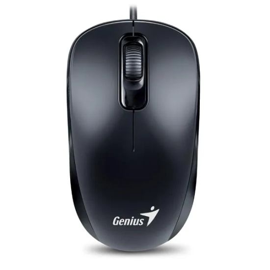 Mysz komputerowa Genius DX-110 przewodowa, czarna, 1000 DPI, USB