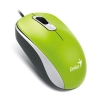 Mysz komputerowa Genius DX-110 przewodowa, zielona, 1000 DPI 31010116112