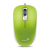 Mysz komputerowa Genius DX-110 przewodowa, zielona, 1000 DPI 31010116112