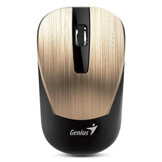 Mysz komputerowa Genius NX-7015 bezprzewodowa, złota, 1600 DPI 31030019402