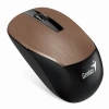 Mysz komputerowa Genius NX-7015 bezprzewodowa, miedziana, 1600 DPI