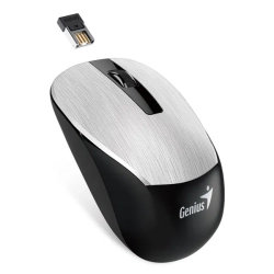 Mysz komputerowa Genius NX-7015 bezprzewodowa, srebrna, 1600 DPI