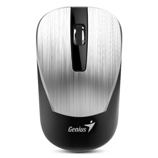 Mysz komputerowa Genius NX-7015 bezprzewodowa, srebrna, 1600 DPI