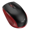 Mysz komputerowa Genius NX-8006S bezprzewodowa, czarno-czerwona, 1600 DPI
