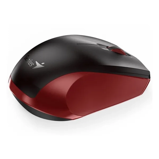 Mysz komputerowa Genius NX-8006S bezprzewodowa, czarno-czerwona, 1600 DPI