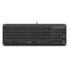 Klawiatura Genius Slimstar Q200 przewodowa (USB) CZ/SK, czarna 31310020403