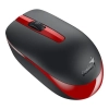 Mysz komputerowa Genius NX-7007 bezprzewodowa, czarno-czerwona, 1200 DPI
