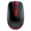 Mysz komputerowa Genius NX-7007 bezprzewodowa, czarno-czerwona, 1200 DPI