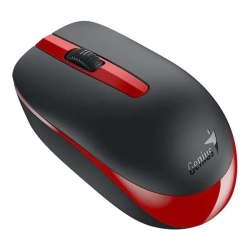 Mysz komputerowa Genius NX-7007 bezprzewodowa, czarno-czerwona, 1200 DPI