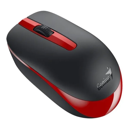 Mysz komputerowa Genius NX-7007 bezprzewodowa, czarno-czerwona, 1200 DPI