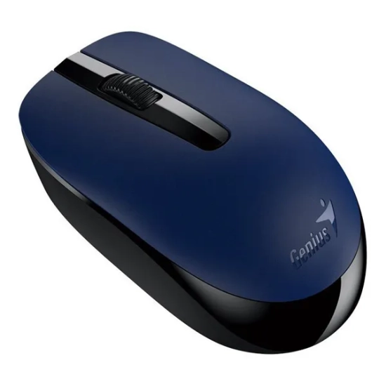 Mysz komputerowa Genius NX-7007 bezprzewodowa, czarno-niebieska, 1200 DPI