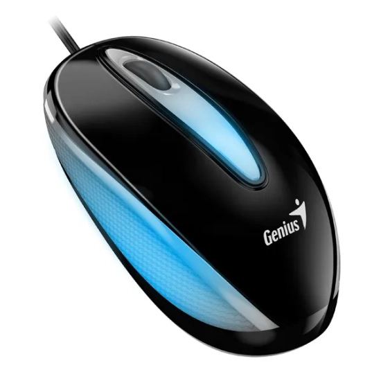 Mysz komputerowa Genius DX-Mini przewodowa, czarna, 1000 DPI 31010025404