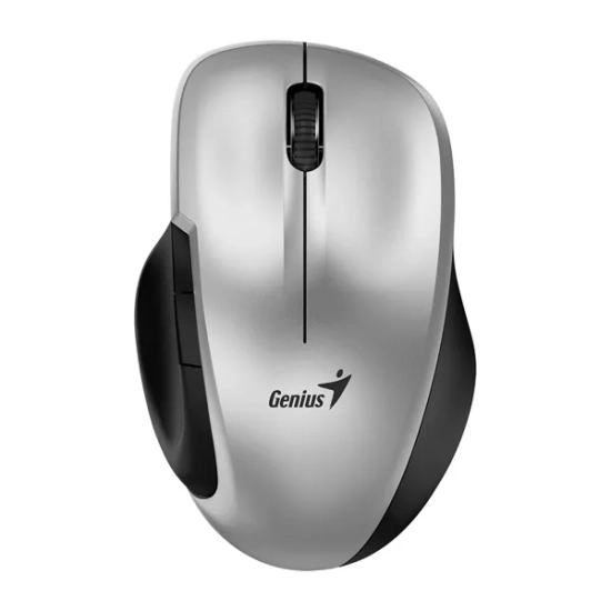 Mysz komputerowa Genius Ergo 8200S bezprzewodowa, srebrna, 1200 DPI