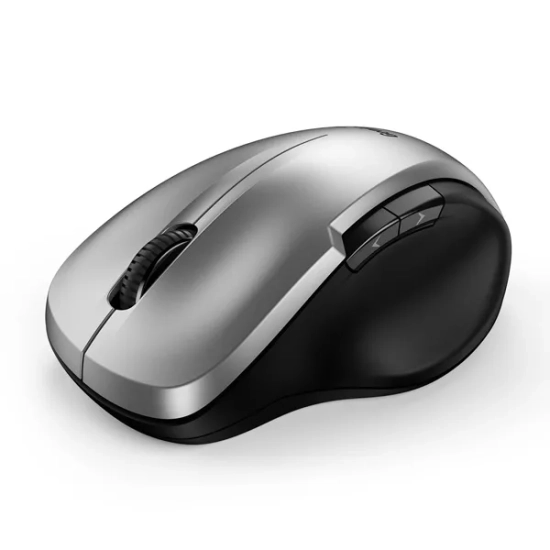 Mysz komputerowa Genius Ergo 8200S bezprzewodowa, srebrna, 1200 DPI
