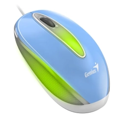 Mysz komputerowa Genius DX-Mini przewodowa, niebieska, 1000 DPI 31010025406