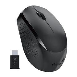 Mysz komputerowa Genius NX-8000S Type-C bezprzewodowa, czarna, 1200 DPI