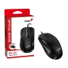 Mysz komputerowa Genius DX-101 przewodowa, czarna, 1200 DPI 31010026401